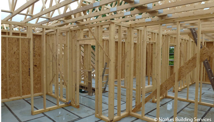 First Floor Timber Frame