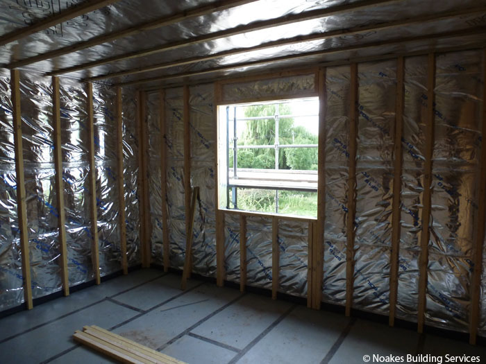 Multi Foil Insulation Timber Frame